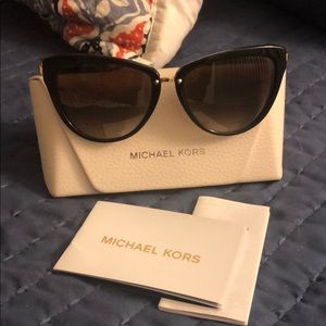 Michael Kor’s black sunglasses